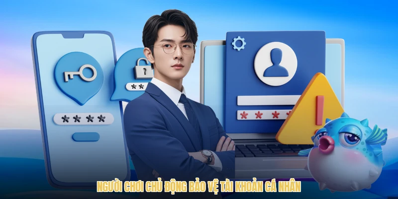 Người chơi chủ động bảo vệ tài khoản cá nhân
