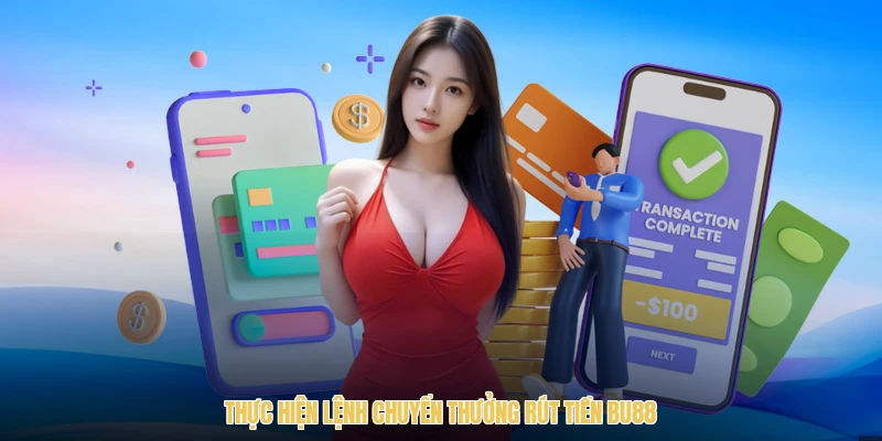 Thực hiện lệnh chuyển thưởng rút tiền BU88